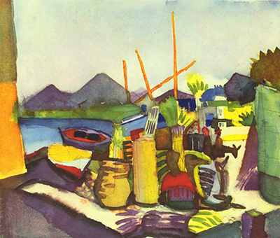 Landscape near Hammamet August Macke